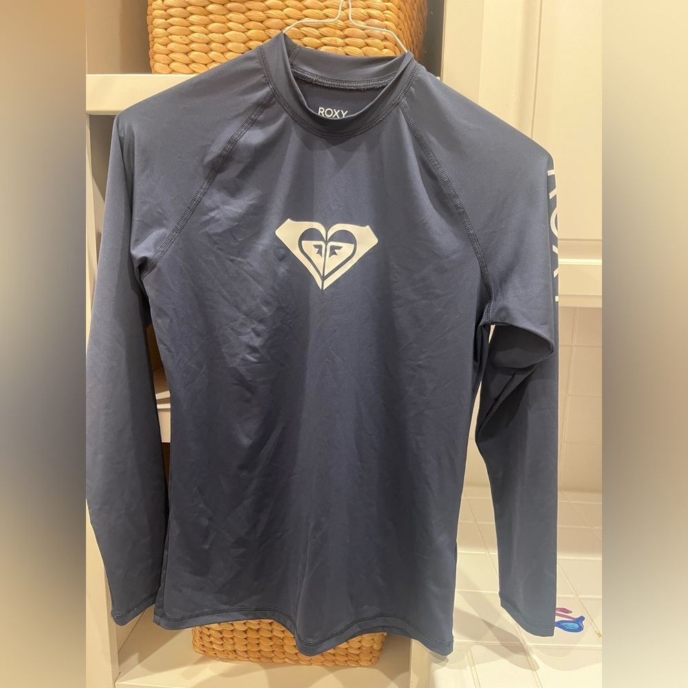 Roxy navy blue Long‎ Sleeve Top